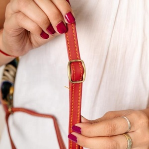 กระเป๋าถือหนังวัวแท้ขนาดเล็กของผู้หญิงหรูหราแปลกใหม่กระเป๋าถือสะพายข้างกระเป๋าใส่โทรศัพท์มือถือขนตะวันตก - Product Image 5