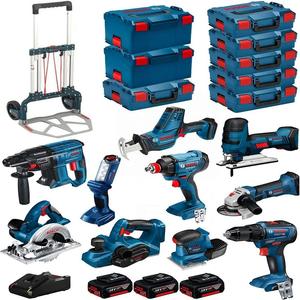 Kit combiné professionnel BosChs_20V de 15 pièces pour bricolage industriel GSR 18V-55 + GWS, composants en plastique personnalisables ODM/OEM, garantie 3 ans - Product Image 6