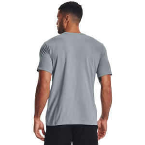 T-shirts pour hommes de haute qualité, col serré, 400 g/m², 100 % coton, streetwear, impression personnalisée, logo sur mesure. - Product Image 6