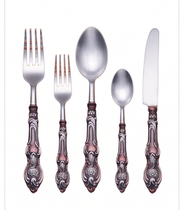 High Quality <b>Vintage</b> Design <b>Cutlery</b> Set Elegant Stainless Steel Flatware Timeless Kitchen Dining Essentials Luxury Tableware - Product Image 1
