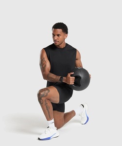 Débardeur sans manches personnalisé pour homme, séchage rapide, respirant, pour la gym, la musculation, l'entraînement sportif et le fitness - Product Image 2