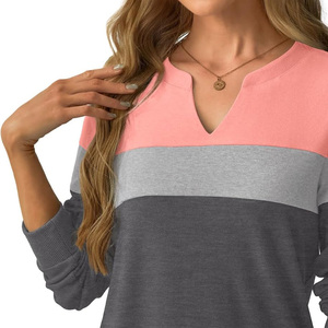 Sudaderas personalizadas para mujer, de forro polar, con cuello redondo, con logotipo personalizado, bordado e impresión, para prendas de moda. - Product Image 5