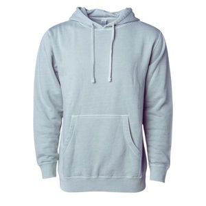Classic Midweight Pigment-Dyed Men's Hoodie and Sweatshirt Set Vintage Wash Soft Feel Relaxed Fit Casual <b>Style</b> for Winter - Product Image 4