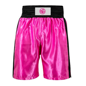 New Arrival <b>Men's</b> Solid Color <b>Lightweight</b> Quick Dry Boxing Shorts Polyester/Nylon Customizable Made in Pakistan - Product Image 1