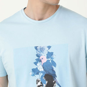 T-shirt imprimé pour homme de qualité supérieure, coupe confortable, mode quotidienne - Product Image 6
