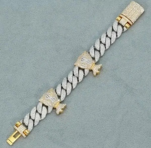 Pulsera de Diamantes Moissanite Más Vendida para Compromiso o Aniversario y Cumpleaños, Disponible a Precio de Exportación - Product Image 4