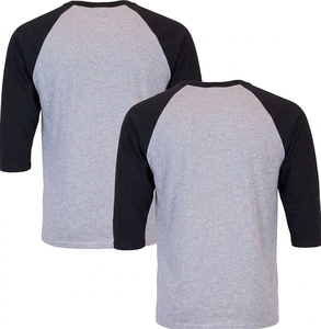 T-shirt décontracté uni pour homme en coton doux, col rond, manches courtes, vente en gros, tee-shirt décontracté en coton pour homme, léger et respirant - Product Image 4