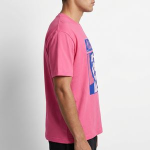 T-shirt Homme Ample à Col Rond et Manches Courtes 100% Coton, Grammage Lourd, avec Logo Frontal Personnalisé Imprimé en Sérigraphie - Product Image 5