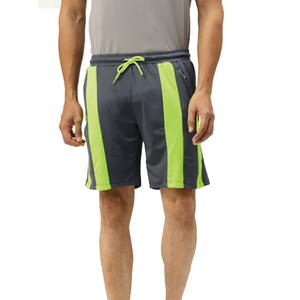 Pantalones Cortos Deportivos de Malla para Hombre, de Primera Calidad, Color Sólido, Transpirables, de Secado Rápido, Elásticos, Personalizables, Cómodos, con Bolsillos - Product Image 1