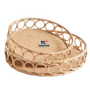 Meilleure vente panier de rangement en rotin tissé à la main durable organisateurs de maison élégants que la marque Cong Vietnam osier - Product Image 1