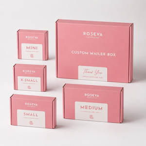 Caja de Cartón Corrugado Rosa Personalizada, Caja de Regalo para Envío, Laminación Mate, Embalaje Reciclable - Product Image 2