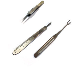ชุดเครื่องมือผ่าตัดเปลือกตา Altomme Instruments 10 ชิ้น ชุดเครื่องมือศัลยกรรมพลาสติก คุณภาพสูง ผลิตจากสแตนเลส เหมาะสำหรับนักศึกษา - Product Image 3