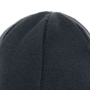 Wholesale Custom Logo Embossed Jacquard Breathable <b>Waterproof</b> Acrylic Unisex Winter <b>Beanie</b> Hat Soft Warm Stretch Solid Pattern - Product Image 6