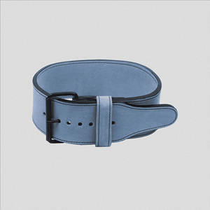 เข็มขัดยกน้ำหนักหนังกลับบุผ้ากำมะหยี่ 10 มม. แบบหัวเข็มขัดเดี่ยว สำหรับพาวเวอร์ลิฟติ้ง ออกกำลังกาย ซิทอัพ ยกน้ำหนักเดดลิฟท์ เสริมสร้างความแข็งแรง - Product Image 6