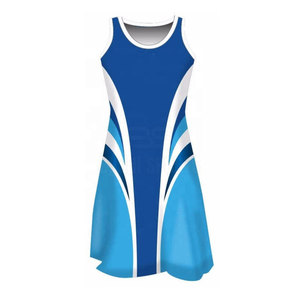 Concevez votre propre uniforme de netball, best-seller, 100 % polyester, uniformes de netball pour équipes. - Product Image 2