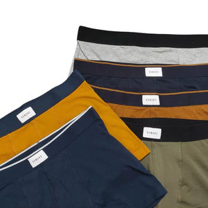 Ropa interior bóxer transpirable AOP para hombre, pantalones cortos de Modal OEM y ODM personalizados, calzoncillos estampados, productos de tela - Product Image 3