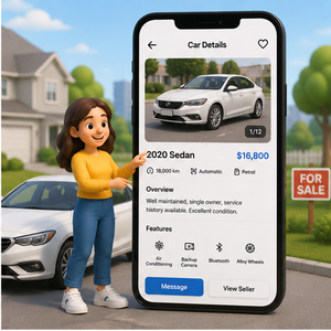 Plateforme mobile d'achat et de vente de voitures avec recherche de véhicules et génération de prospects - Product Image 3
