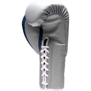 Nouveaux gants de boxe MMA professionnels en cuir véritable, à lacets, avec poignées intégrales, pour entraînement en extérieur, pour adultes. - Product Image 2