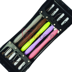 Ensemble de 5 pièces de remplissage composite de qualité supérieure en acier inoxydable, en vente - Product Image 3