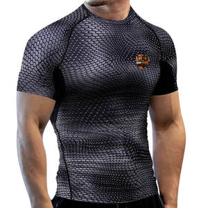 Haut de sport léger et respirant à manches courtes, anti-UV, extensible, contrôle de l'humidité, séchage rapide, pour les entraînements de fitness - Product Image 2