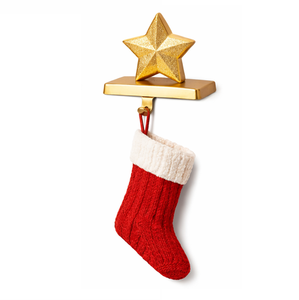 Hot Sale Wood Base Aluminium Top Christmas <b>Stocking</b> <b>Holder</b> For Hanging Decorative Use Xmas <b>Stocking</b> <b>Holder</b> With Silver Tree Top - Product Image 3