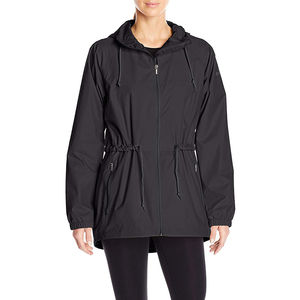 Stylish Street-Style Women's Windbreaker Jacket Polyester Full <b>Zipper</b> Breathable <b>Waterproof</b>-Top Trending OEM Service custom - Product Image 5