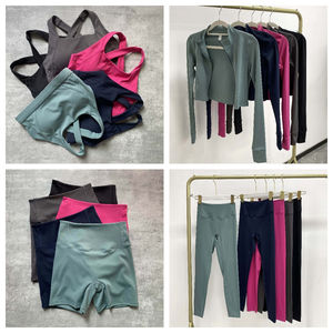 ชุดออกกำลังกายผู้หญิงแขนยาวปี 2026 พร้อมโลโก้สั่งทำ ชุดกีฬาโยคะ 3 ชิ้น มีกระเป๋า - Product Image 3