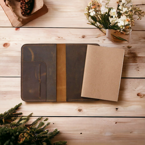 Carnet en cuir format B6 à spirale rechargeable avec impression personnalisée, 120 feuilles, option cadeau - Produit en gros - Product Image 1