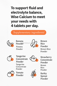OEM Korean Electrolyte Supplement Tablets with 1200mg Calcium for Adult Hydration <b>Support</b> - Product Image 5