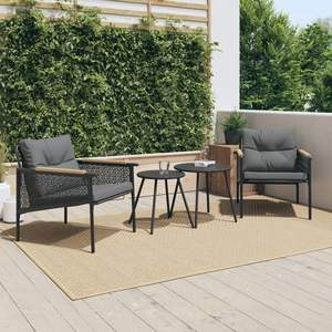 Silla de Jardín Negra, Complemento Perfecto para tu Espacio Exterior - Product Image 1