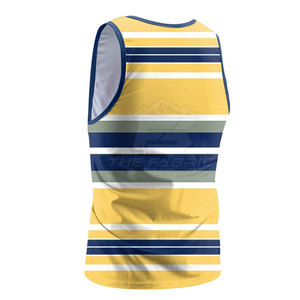 Camiseta sin Mangas para Hombre, de Moda, Suave, Cómoda, Transpirable, de Algodón Tejido, para Verano, Playa, Vacaciones, Uso Casual - Product Image 3