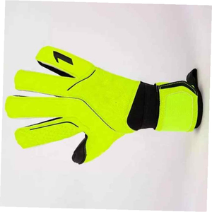 Guantes de portero de fútbol, ​​material de látex transpirable antideslizante, correa de muñeca ajustable, Unisex, impermeables, resistentes al viento - Product Image 6