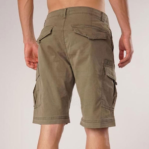 Pantalones cortos cargo ligeros para hombre al por mayor, cómodos, con cierre de cremallera, transpirables, para verano, servicio OEM - Product Image 2