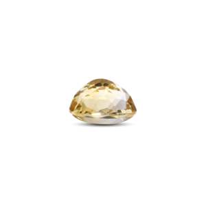 Natural Citrine Loose Gemstone 7.25 Carat Certified Cat's Eye Yellow 4mm - Product Image 3