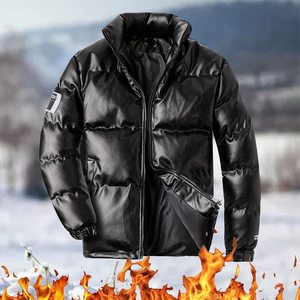 Chaqueta de Plumón para Hombre, Cómoda para Invierno, de Color Sólido y Personalizable, en Oferta - Product Image 5