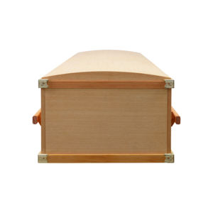 Urnes de cercueil en bois naturel de style américain et européen de haute qualité Équipement funéraire pour adultes fourni Fournisseur de qualité du Vietnam - Product Image 5