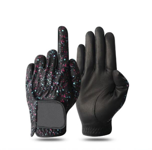 Gants de golf TERZO SPORTS en PU de haute qualité, couleur unie, antidérapants, respirants, fermeture à boucle, personnalisables avec votre logo, pour hommes, pour l'extérieur - Product Image 1