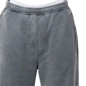 Pantalones Deportivos de Algodón Gris para Hombre, con Encaje, Forro Polar, Cintura Elástica, Bolsillos Laterales, Ropa Casual de Otoño, Secado Rápido - Product Image 6