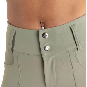 Pantalones de Montar a Caballo para Mujer al por Mayor, con Logotipo Personalizado, Elásticos, Ajustados, con Agarre de Silicona, Leggings Deportivos para Equitación - Product Image 6