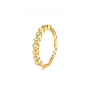 Anillo de Diamante Moissanite VVS de Lujo al por Mayor para Mujer, Joyería Elegante para Propuesta y Regalo, Disponible para la Venta - Product Image 3