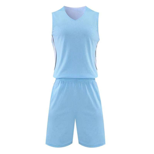 Quick Dry Breathable Basketball Uniform Set Plus Size Sublimation Printed Custom Team Name & Number 100% Cotton Sportswear - Product Image 3