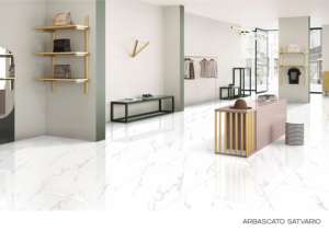 Carreaux de porcelaine Satvario, surface 60x120cm (600x1200mm, 24x48), pour projets de design d'intérieur de luxe pour murs et sols. - Product Image 2