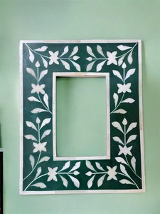 Bone Inlay UV Printed Square Photo <b>Frame</b> <b>4x6</b>/5x7/6x8 Inch 10x15/15x20 cm A4 Waterproof Custom Design Tabletop - Product Image 4