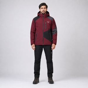 Veste imperméable coupe-vent pour homme, légère et respirante, idéale pour la randonnée en montagne et les activités de plein air. - Product Image 1