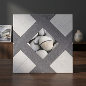 Foshan High Quality 400x400mm <b>Wood</b> Ceramic Floor Tile Hotel <b>Wood</b> Look Tile Apartment <b>Wood</b> Ceramic Tile House Timber Porcelain - Product Image 6