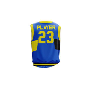 Uniforme de Baloncesto sin Mangas de Color Liso, Ropa Deportiva para Hombre, Conjunto de Camiseta y Pantalones Cortos para Baloncesto - Product Image 4