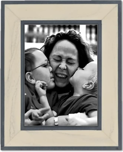 Cadre photo classique en incrustation d'os avec incrustation de résine d'os Taille de personnalisation en bois rectangulaire pour l'affichage de photos - Product Image 3