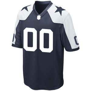 2026 Custom Sublimation American Football Jerseys Stitched Short Sleeve Anti-Bacterial V-Neck Unisex Custom Team Name Shirt - Product Image 2