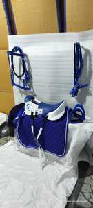 Silla de Montar para Caballo BLUHORSE BH-825 Endurance, Juego Completo, Hecha a Mano, Cuero Sintético, Estilo Ecuestre Inglés, Estructura de Fibra Resistente, 8 Piezas - Product Image 4