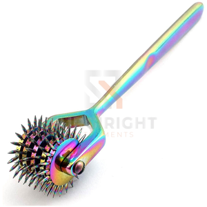 Kit d'instruments chirurgicaux orthopédiques manuels en acier inoxydable à 5 têtes, type Wartenberg Neuro Pinwheel, certifié CE Classe I - Product Image 5